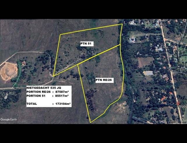 LAND FOR SALE IN CHARTWELL A.H.